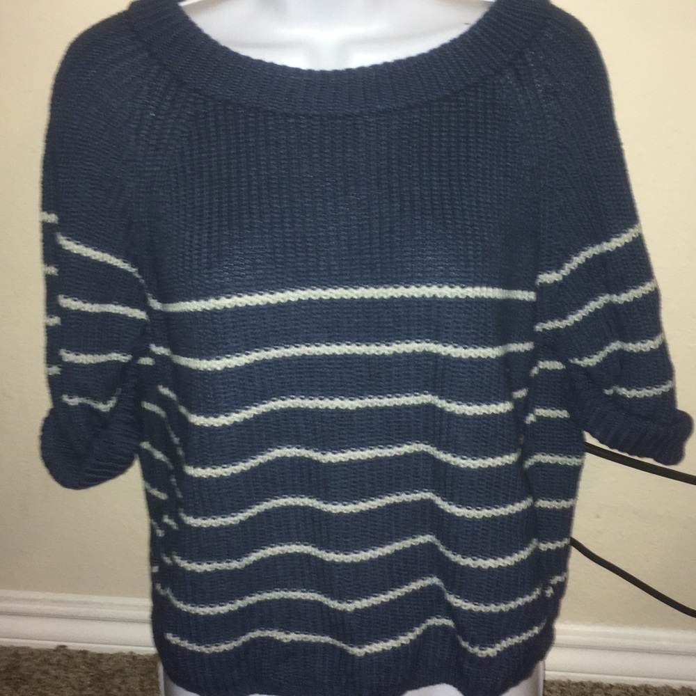 Fossil Striped Thick Sweater